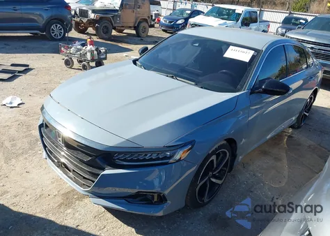 2022 Honda Accord Hybrid Sport z USA, uszkodzony, nr VIN 1HGCV3F23NA029021